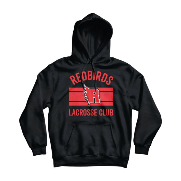 Newmarket Redbirds Youth Classic Hoodie - Black Thumbnail