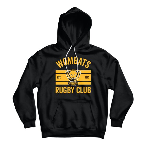 Manitoba Tripple Deke Youth Hoodie Black Thumbnail
