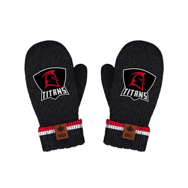 École St. Adolphe Winter Accessories Classic 2.0 Mittens Black Thumbnail