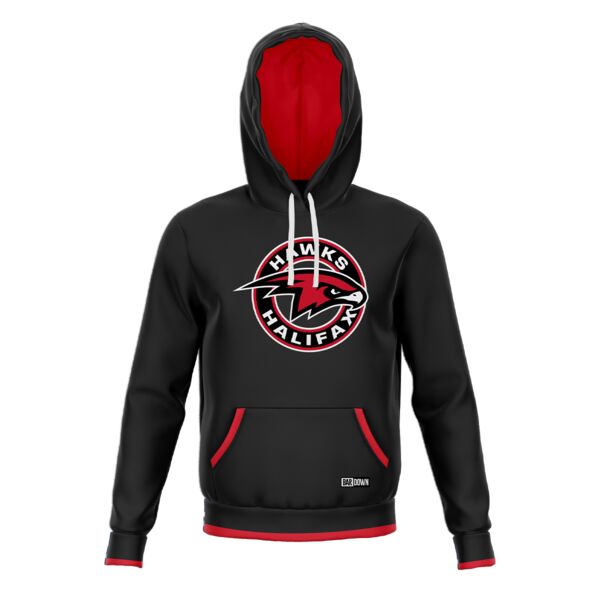Halifax Hawks Edge Colored Hoodie Thumbnail