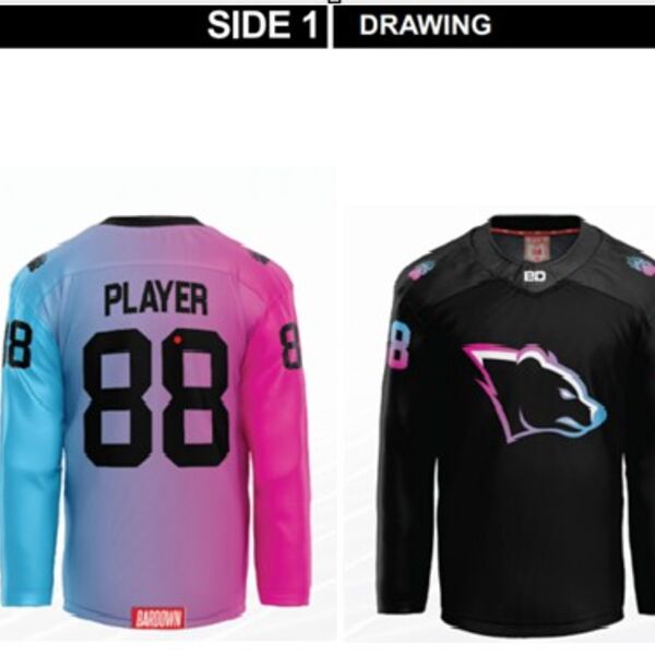 Solar Bears Reversible Sublimated Hockey Jerseys Youth Thumbnail