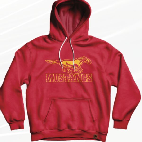 Williams Lake Mustangs Classic Retro Hoodie Thumbnail